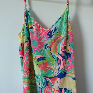 Lilly Pulitzer silk top, Casa Banana